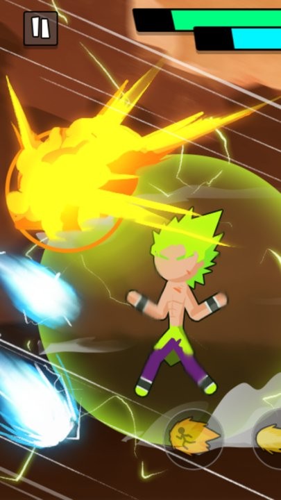 火柴人格斗塞亚人爆气官方版