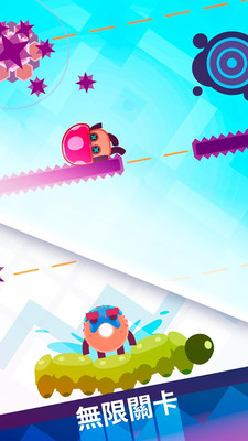 蹦床小方块游戏