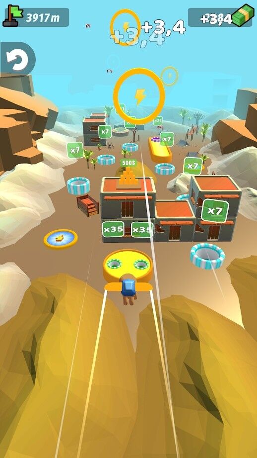 滑行汽车蹦床跳跃最新版