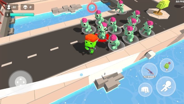 皇家甜瓜有趣的战斗游戏(melon royale)