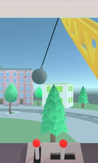 大楼破碎球游戏