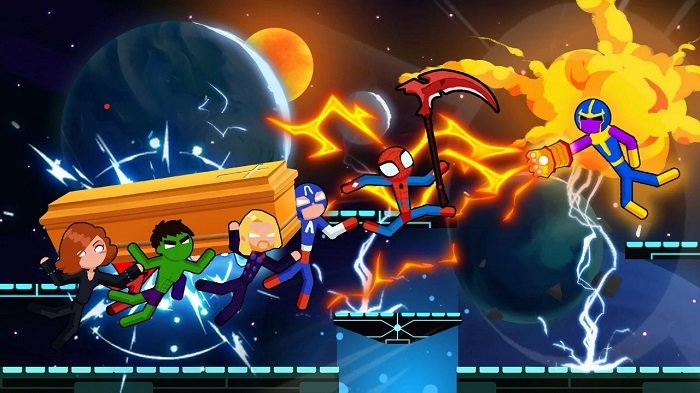 蜘蛛火柴人大战2游戏最新版