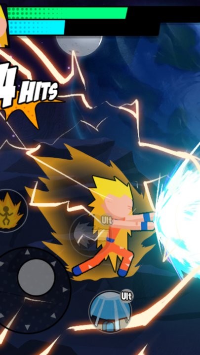 火柴人格斗塞亚人爆气官方版