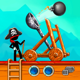 投石机海盗激斗游戏
