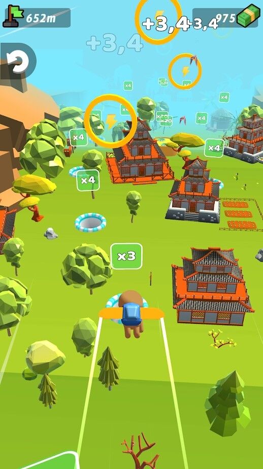 滑行汽车蹦床跳跃最新版