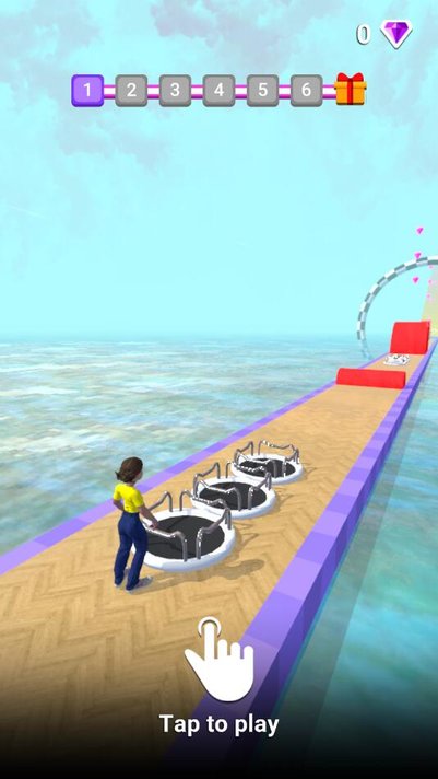 蹦床堆高车游戏