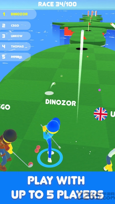 高尔夫竞赛游戏