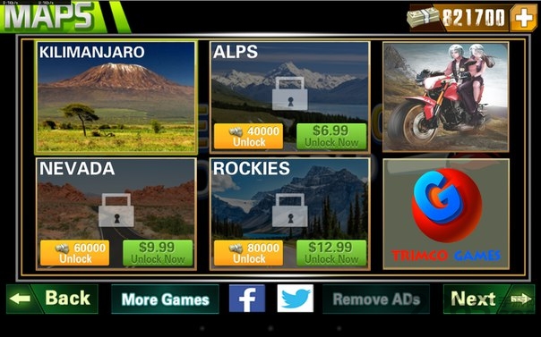 登山摩托世界无限金币版