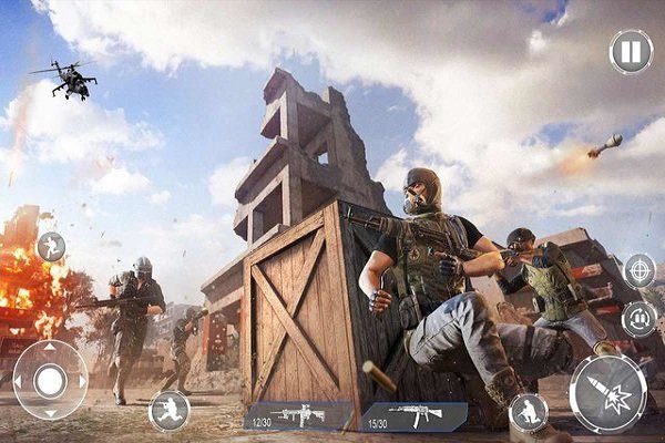 荒野tps突击队游戏