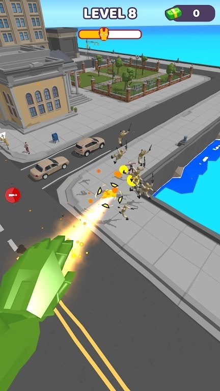 钢铁人城市射击游戏