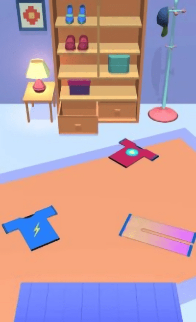 叠衣整理游戏(clothfolding)