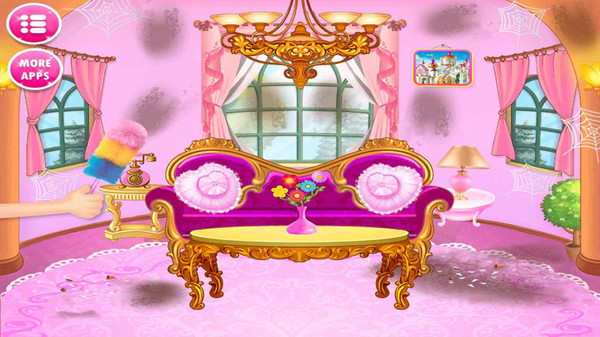 公主清理房间游戏