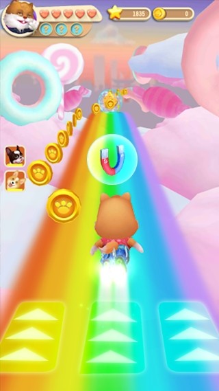 松鼠先生欢乐跑酷游戏(talking pet gold run)