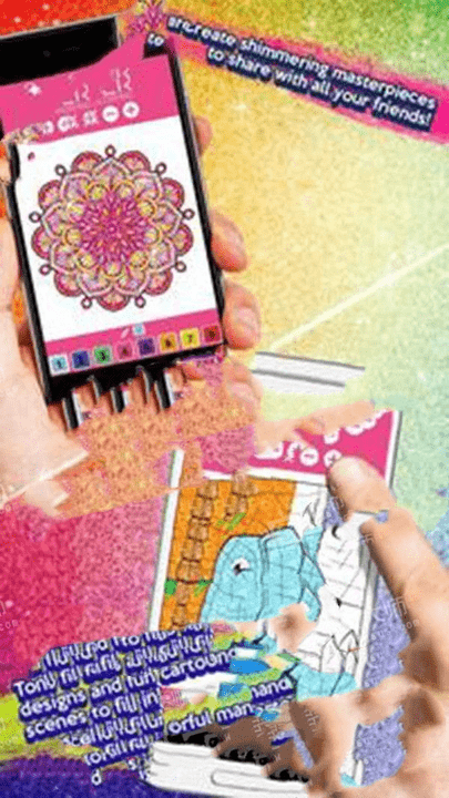 闪亮的数字涂色手游