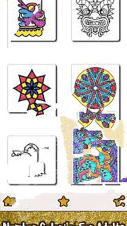 闪亮的数字涂色手游