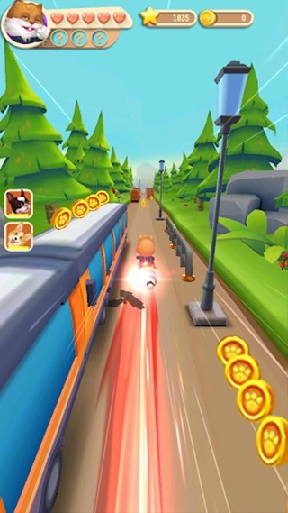 松鼠先生欢乐跑酷游戏(talking pet gold run)