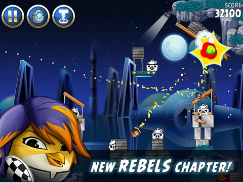 愤怒的小鸟星球大战2破解版无限金币